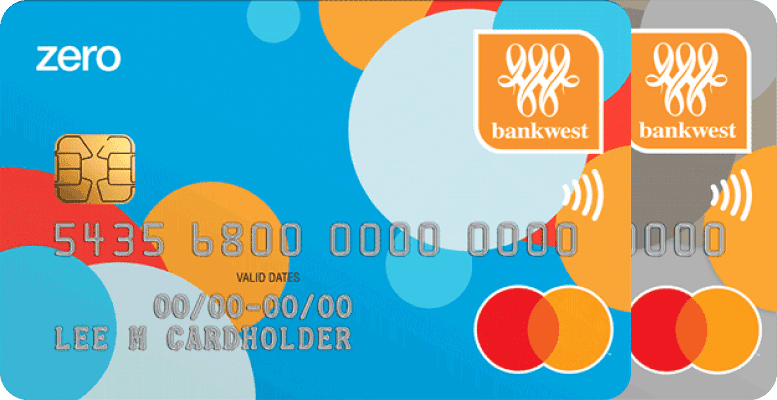 Zero Mastercard credit card